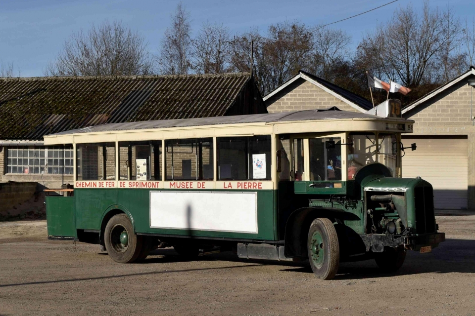 Chemin de fer de Sprimont - Grande première
