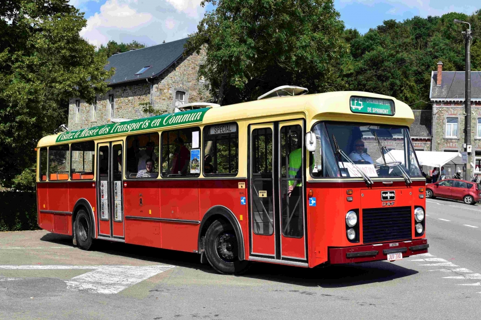 Chemin de fer de Sprimont - Grande première