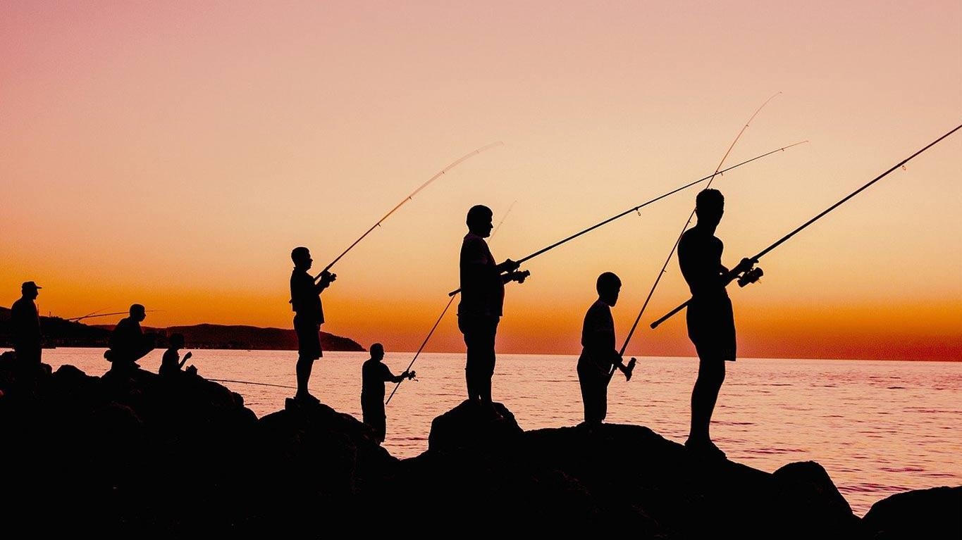 Concours de pêche aux blancs