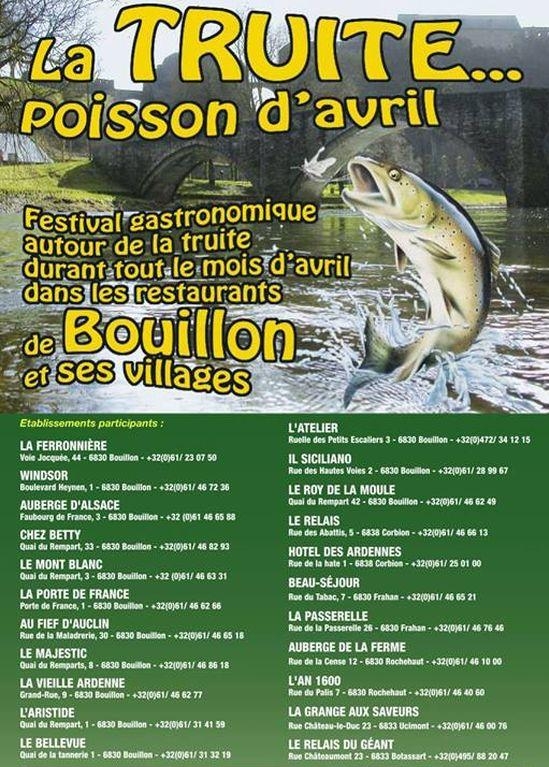 Festival de la truite à Bouillon