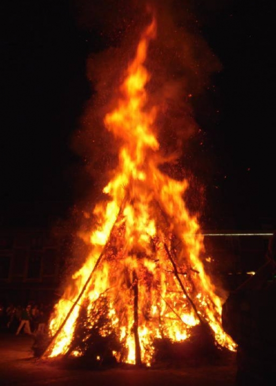 Grand feu à Waltzing