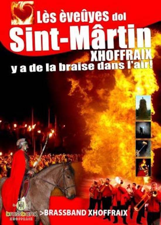 Grand feu de la Saint-Martin à Xhoffraix