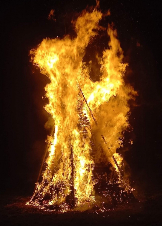 Grand feu de Louette-Saint-Pierre