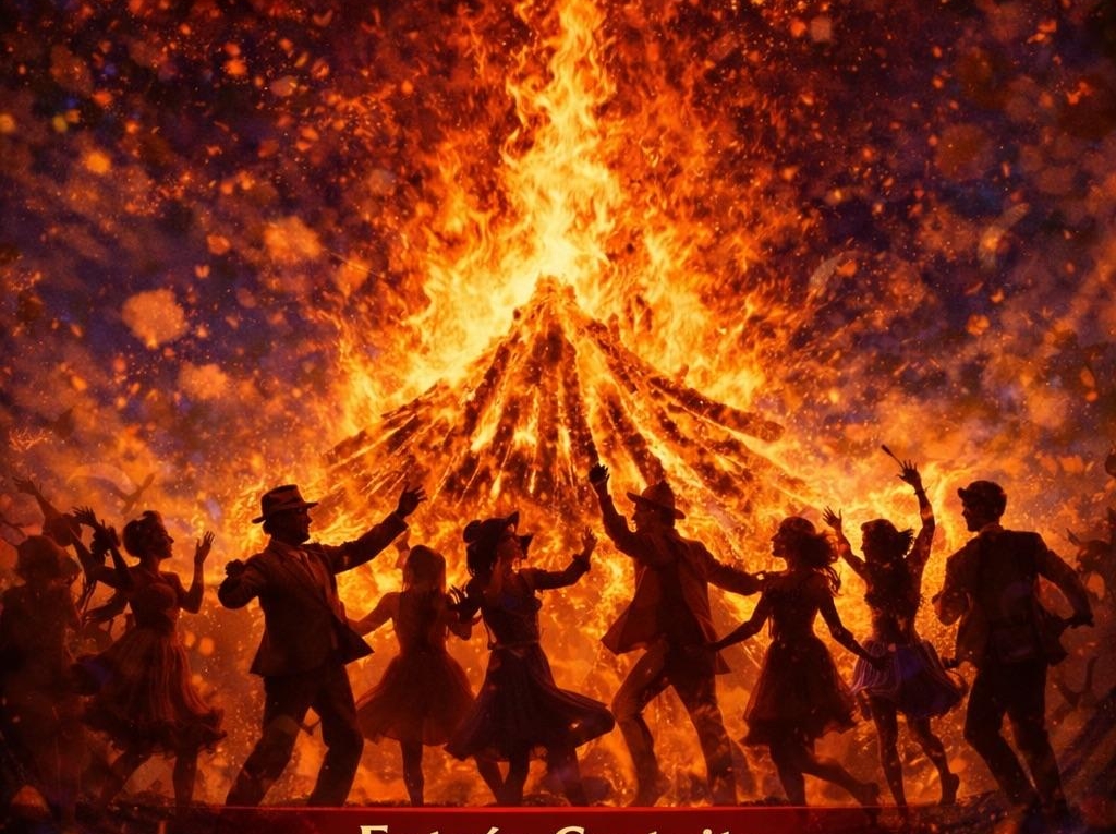 Grand feu de Vaux-sur-Sure