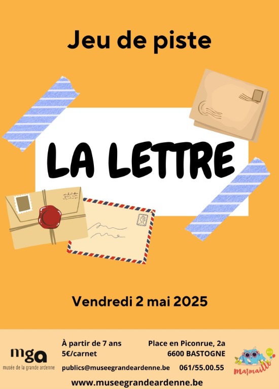 Jeu de piste - La Lettre