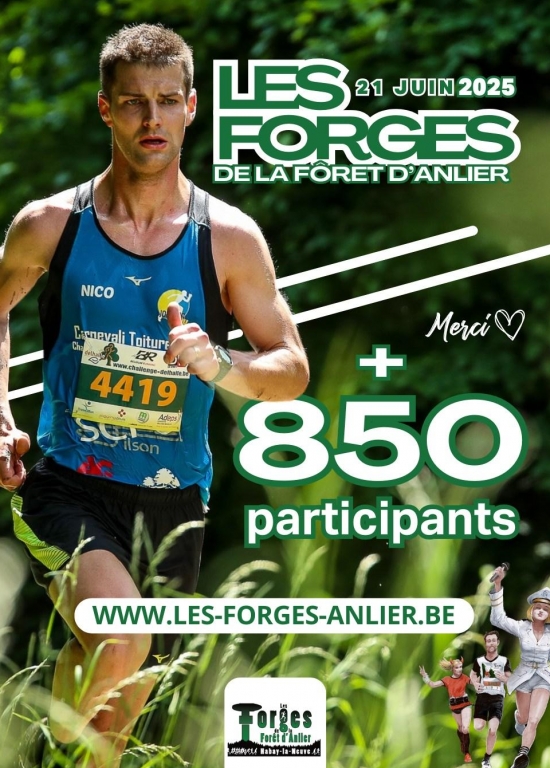 Les Forges de la forêt d'Anlier - Course festive !
