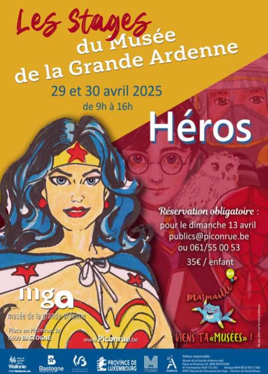 Les stages du Musée de la Grande Ardenne - Héros