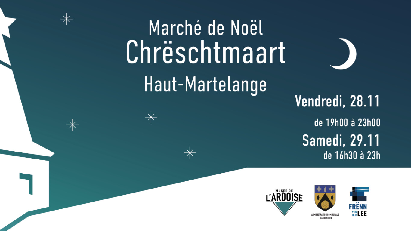 Marché de Noël au Musée de l'Ardoise