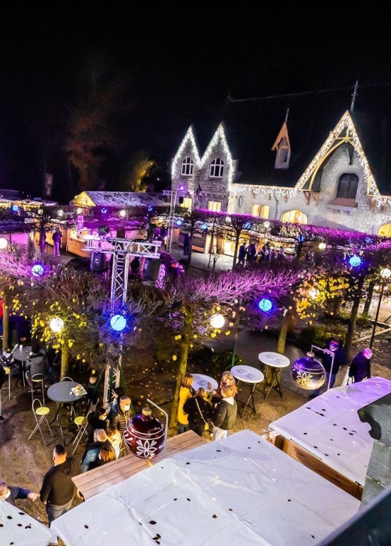 Marché de Noël et patinoire à Maredsous
