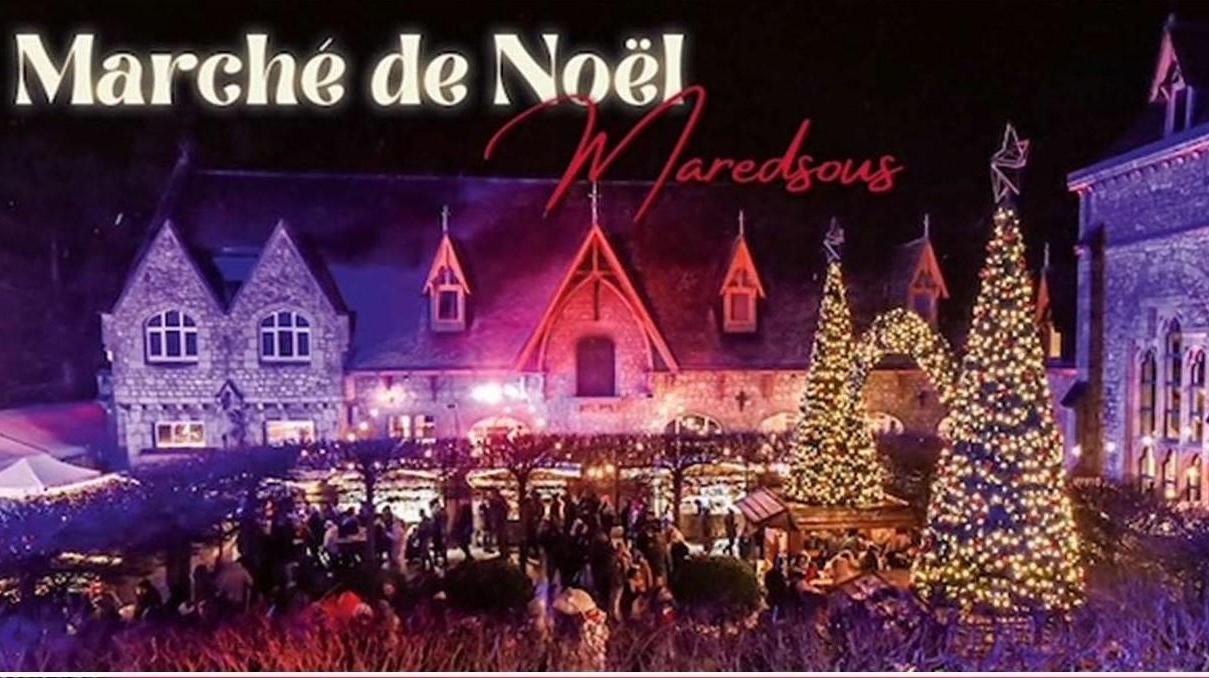 Marché de Noël et patinoire à Maredsous