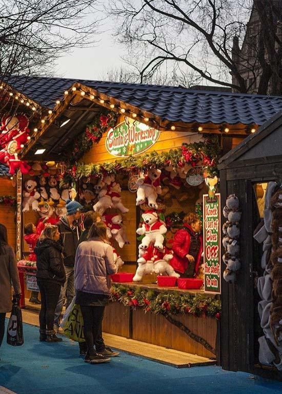 Marché de Noël et patinoire de Durbuy