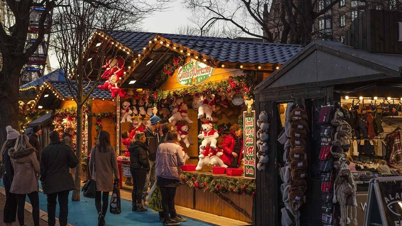 Marché de Noël et patinoire de Durbuy