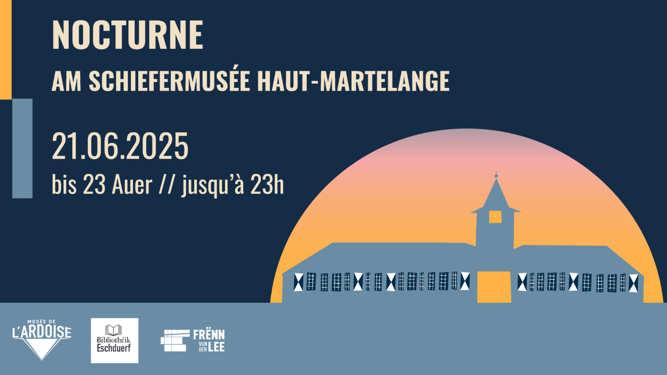 Nocturne au Musée de l'Ardoise