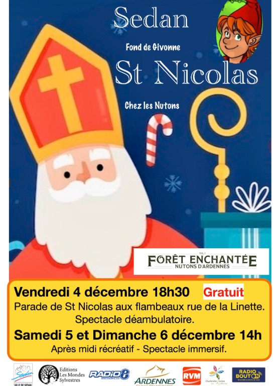 Parade aux flambeaux de la St Nicolas - Spectacle déambulatoire