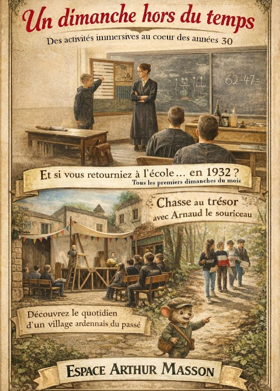 Un dimanche hors du temps  à l’Espace Arthur Masson