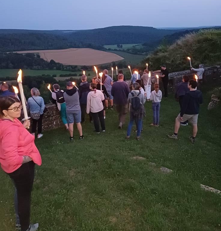 Visite aux flambeaux de la citadelle de Montmédy
