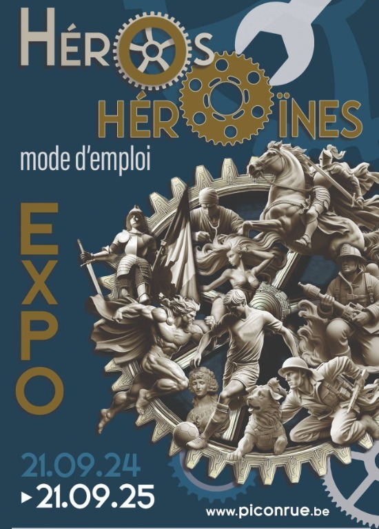 Visite guidée - Héros, Héroïnes : mode d'emploi