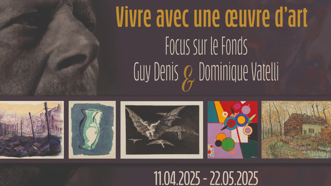 Vivre avec une œuvre d'art - Focus sur le Fonds Guy Denis et Dominique Vatelli