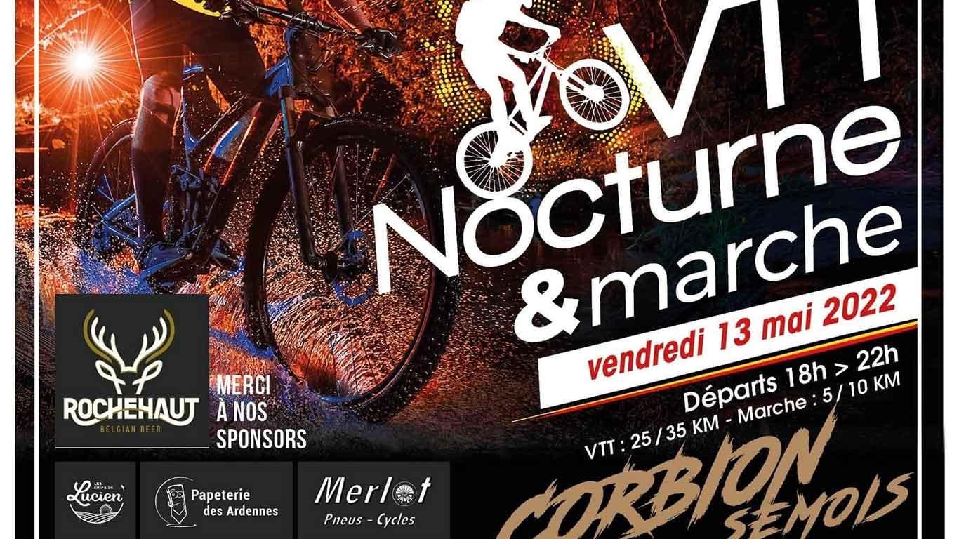 VTT rando nocturne Corbion Semois
