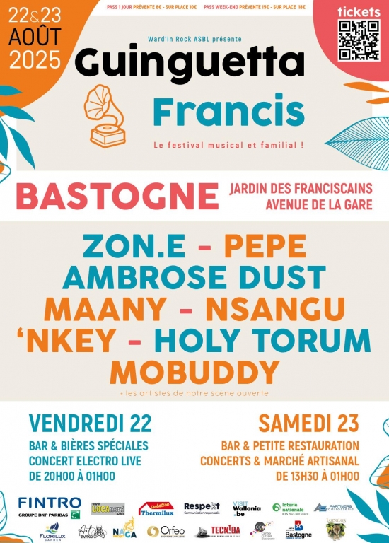 Ward'in Rock Asbl présente la " Guinguetta Francis "