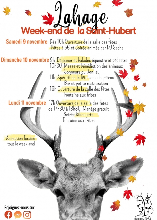 Week-end de la Saint-Hubert
